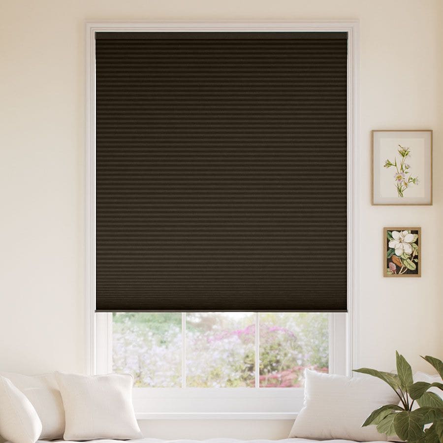 1/2" Double Cell Value Plus Blackout Honeycomb Shades 1114