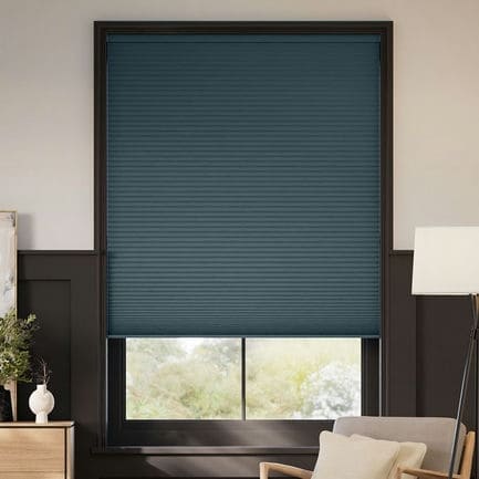 1/2" Double Cell Value Plus Blackout Honeycomb Shades 1114