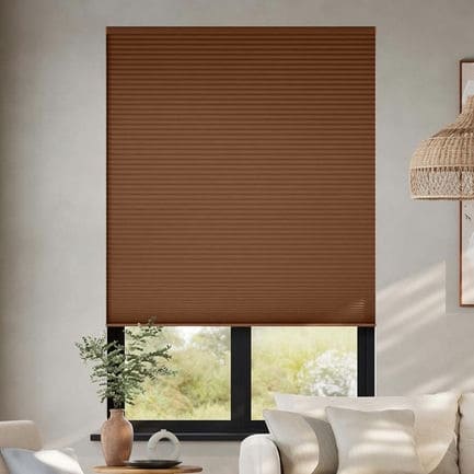 1/2" Double Cell Value Plus Blackout Honeycomb Shades 1114