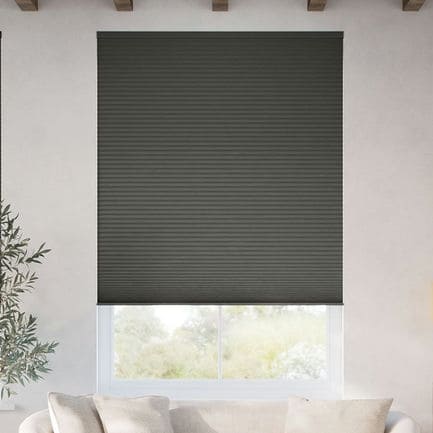 1/2" Double Cell Value Plus Blackout Honeycomb Shades 1114