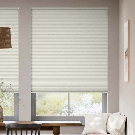 1/2" Double Cell Value Plus Blackout Honeycomb Shades 1114