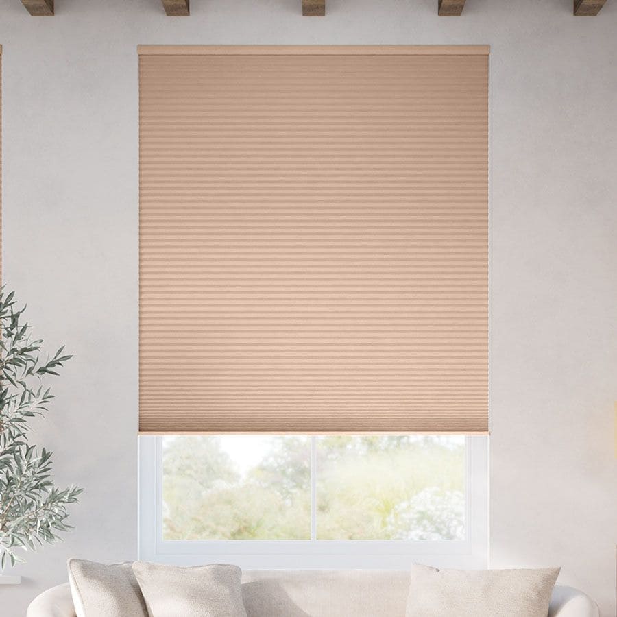 1/2" Double Cell Value Plus Blackout Honeycomb Shades 1114