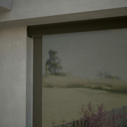 10% SheerWeave Value Outdoor Solar Roller Shades 1096