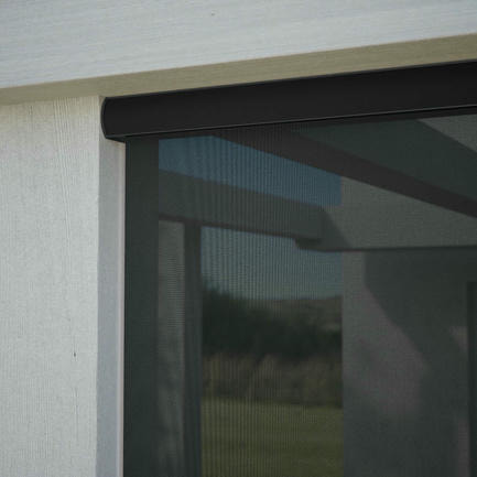 10% SheerWeave Value Outdoor Solar Roller Shades 1096