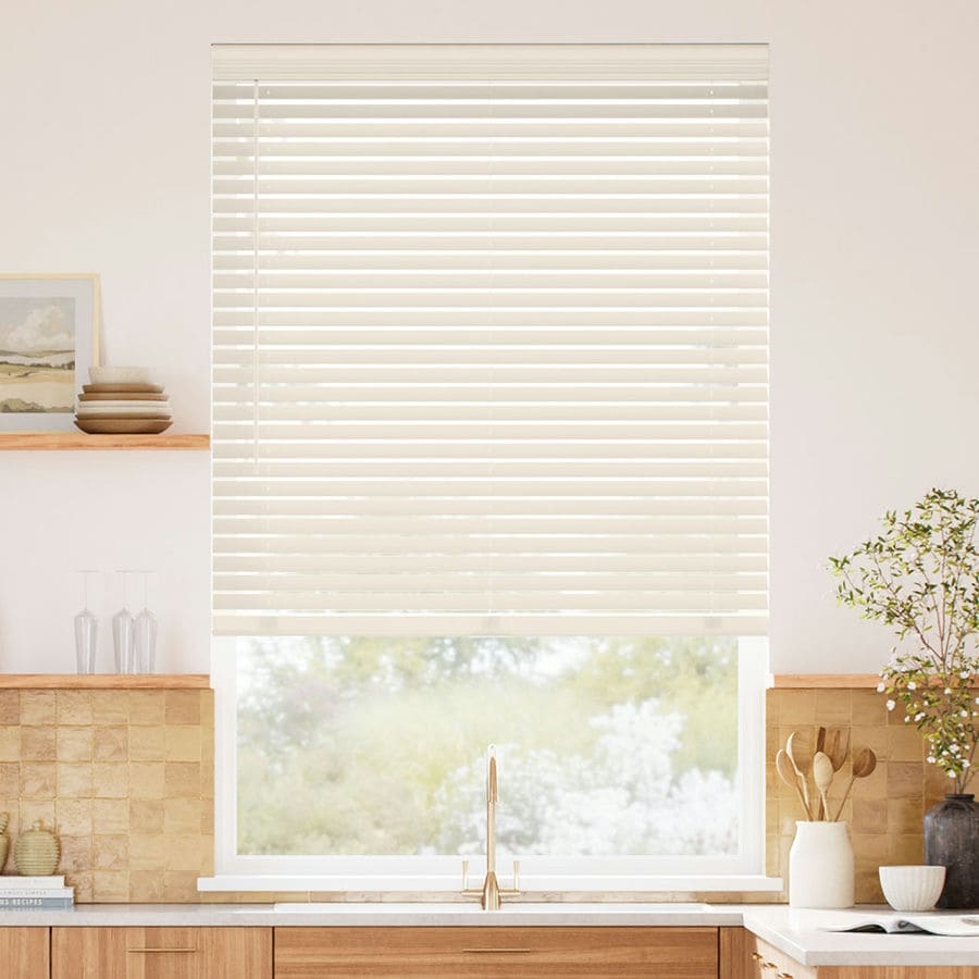 2 1/2" Designer Faux Wood Blinds 1507