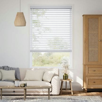 2 1/2" Designer Heritage Faux Wood Blinds