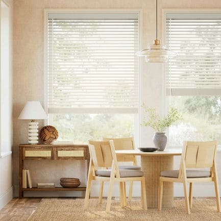 2 1/2" Designer Heritage Faux Wood Blinds