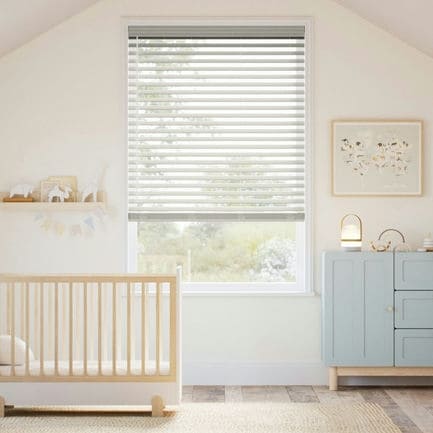 2 1/2" Designer Heritage Faux Wood Blinds