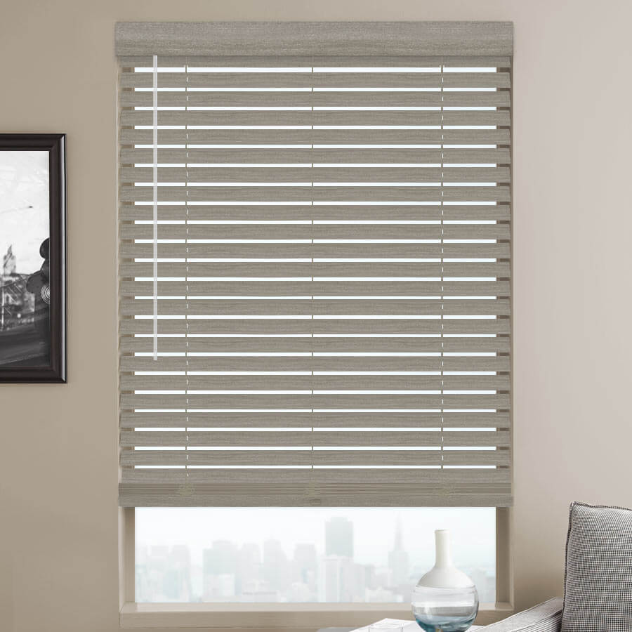 2" Designer Faux Wood Blinds Select Blinds Canada