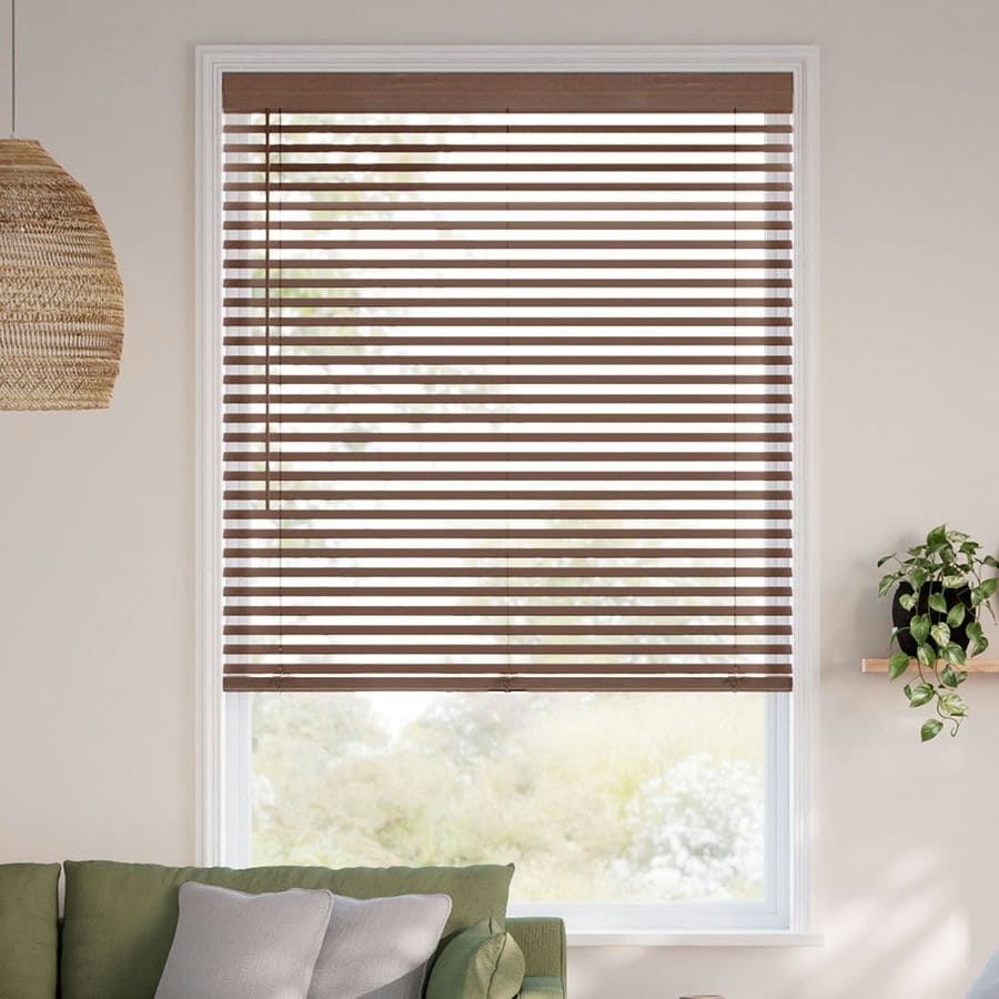 2" Designer Faux Wood Blinds 1504