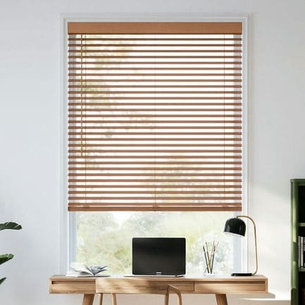 2" Designer Faux Wood Blinds 1504