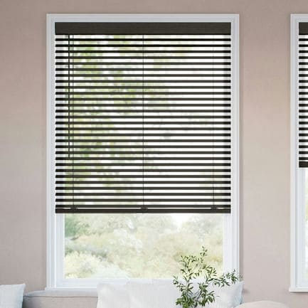 2" Designer Faux Wood Blinds 1504