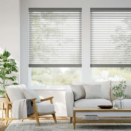 2" Designer Heritage Faux Wood Blinds