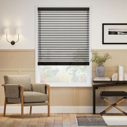 2" Designer Heritage Faux Wood Blinds