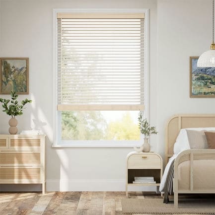 2" Designer Heritage Faux Wood Blinds