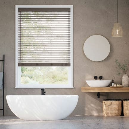 2" Designer Heritage Faux Wood Blinds