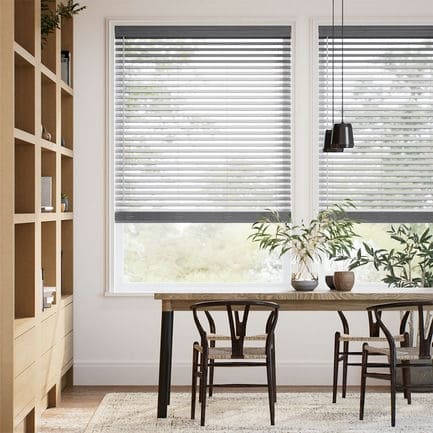 2" Designer Heritage Faux Wood Blinds