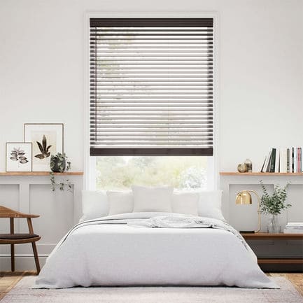 2" Designer Heritage Faux Wood Blinds