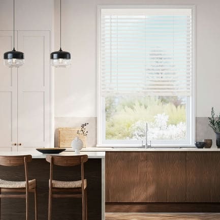 2" Designer Luxe Faux Wood Blinds