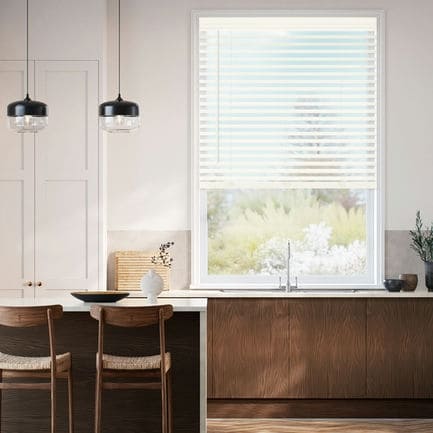 2" Designer Luxe Faux Wood Blinds