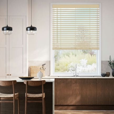 2" Designer Luxe Faux Wood Blinds