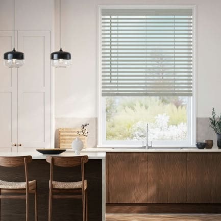 2" Designer Luxe Faux Wood Blinds