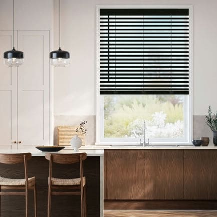 2" Designer Luxe Faux Wood Blinds