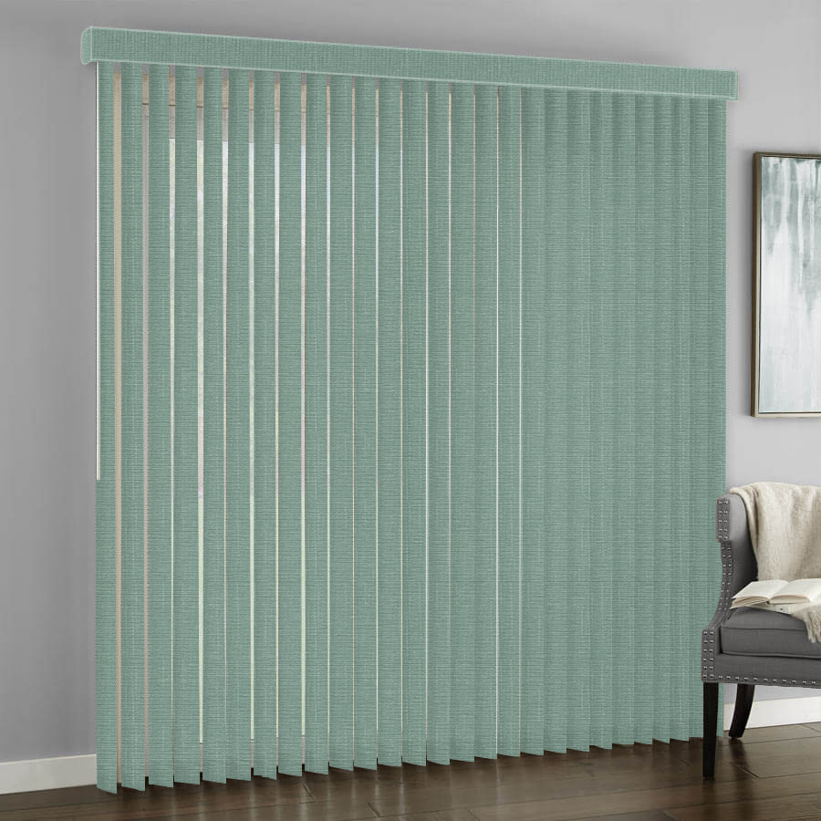 3 ½" Designer Fabric Vertical Blinds