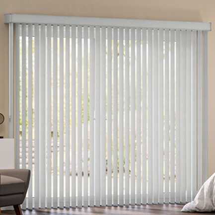 Classic Faux Wood Vertical Blinds 1602