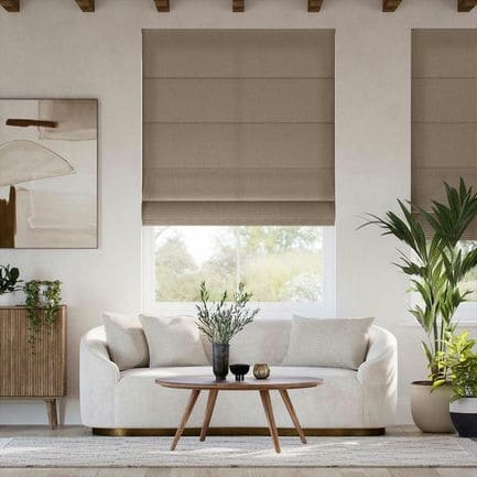 Cozy Roman Shades