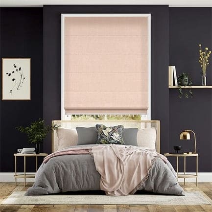Decorative Roman Shades with Trims