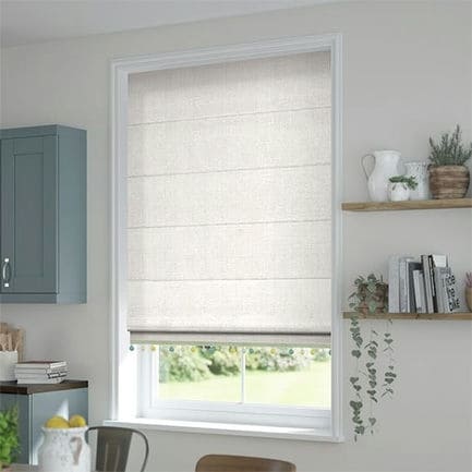Decorative Roman Shades with Trims 1812