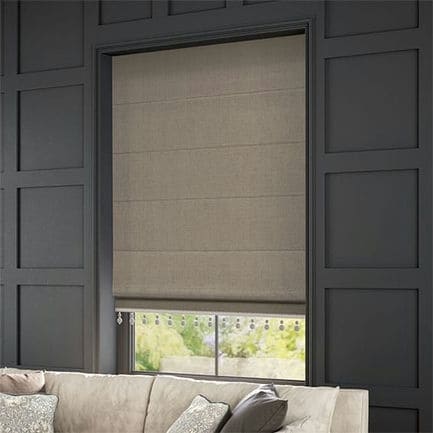 Decorative Roman Shades with Trims 1812