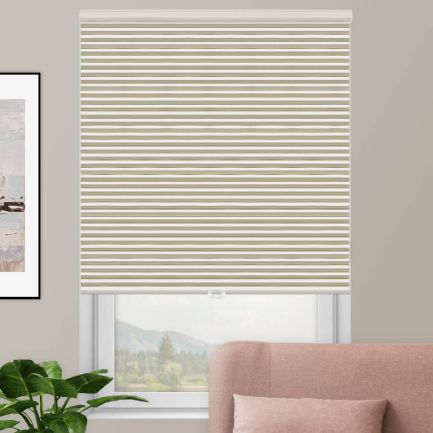 Designer Double Cell Blackout Honeycomb Shades 1032