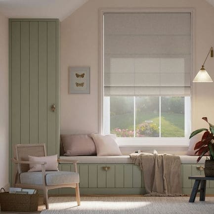 Designer Double Roman Shades