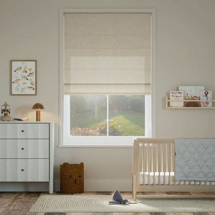 Designer Double Roman Shades