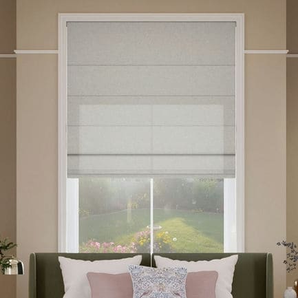 Designer Double Roman Shades 1865