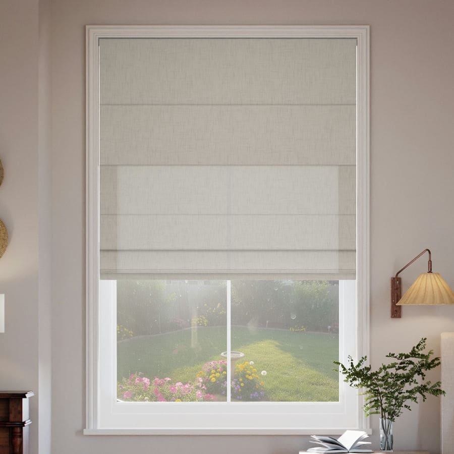 Designer Double Roman Shades 1865