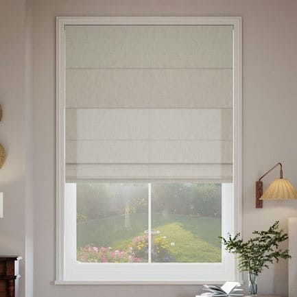 Designer Double Roman Shades 1865