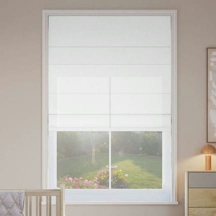 Designer Double Roman Shades 1865