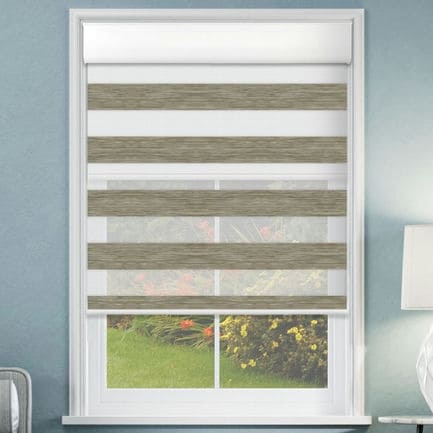 Designer Double Zebra/Roller Shades