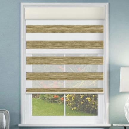 Designer Double Zebra/Roller Shades