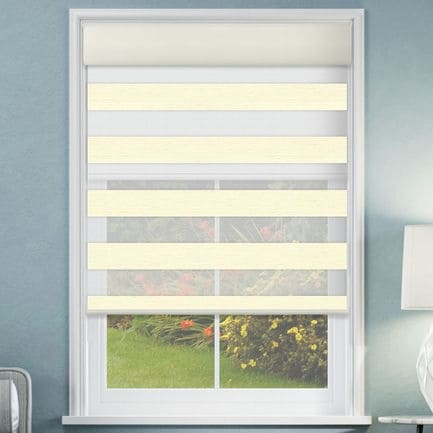 Designer Double Zebra/Roller Shades