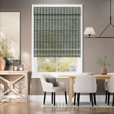 Designer Faux Woven Wood/Bamboo Shades