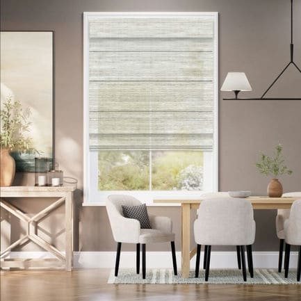 Designer Faux Woven Wood/Bamboo Shades