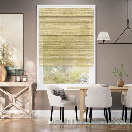 Designer Faux Woven Wood/Bamboo Shades