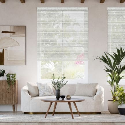Designer Faux Woven Wood Roller Shades