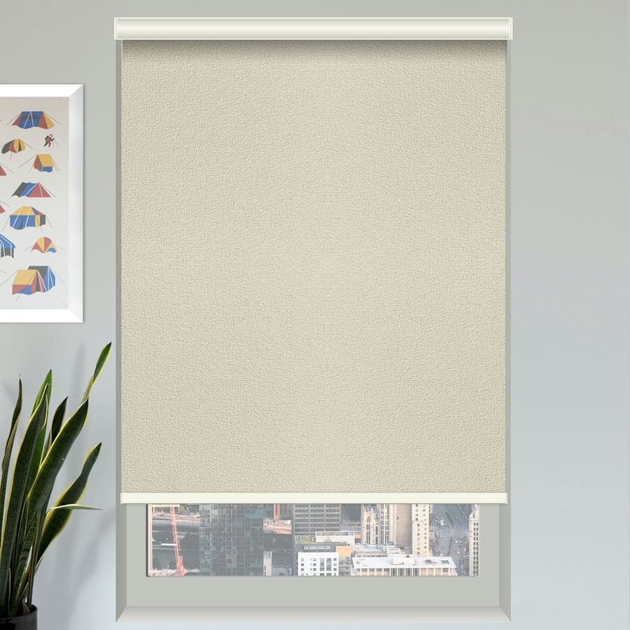 Designer Luxe Blackout Roller Shades 1557