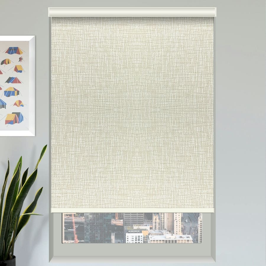 Designer Luxe Blackout Roller Shades 1557