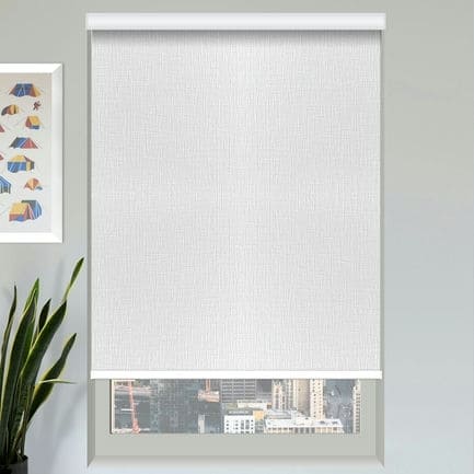 Designer Luxe Blackout Roller Shades